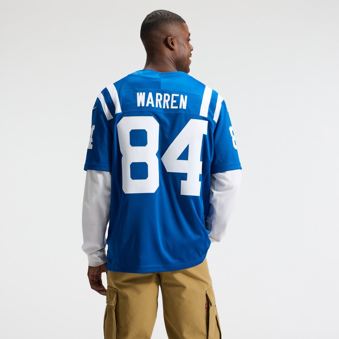 Tyler Warren Indianapolis Colts Nike White Vapor F.U.S.E. Stitched Limited Jersey