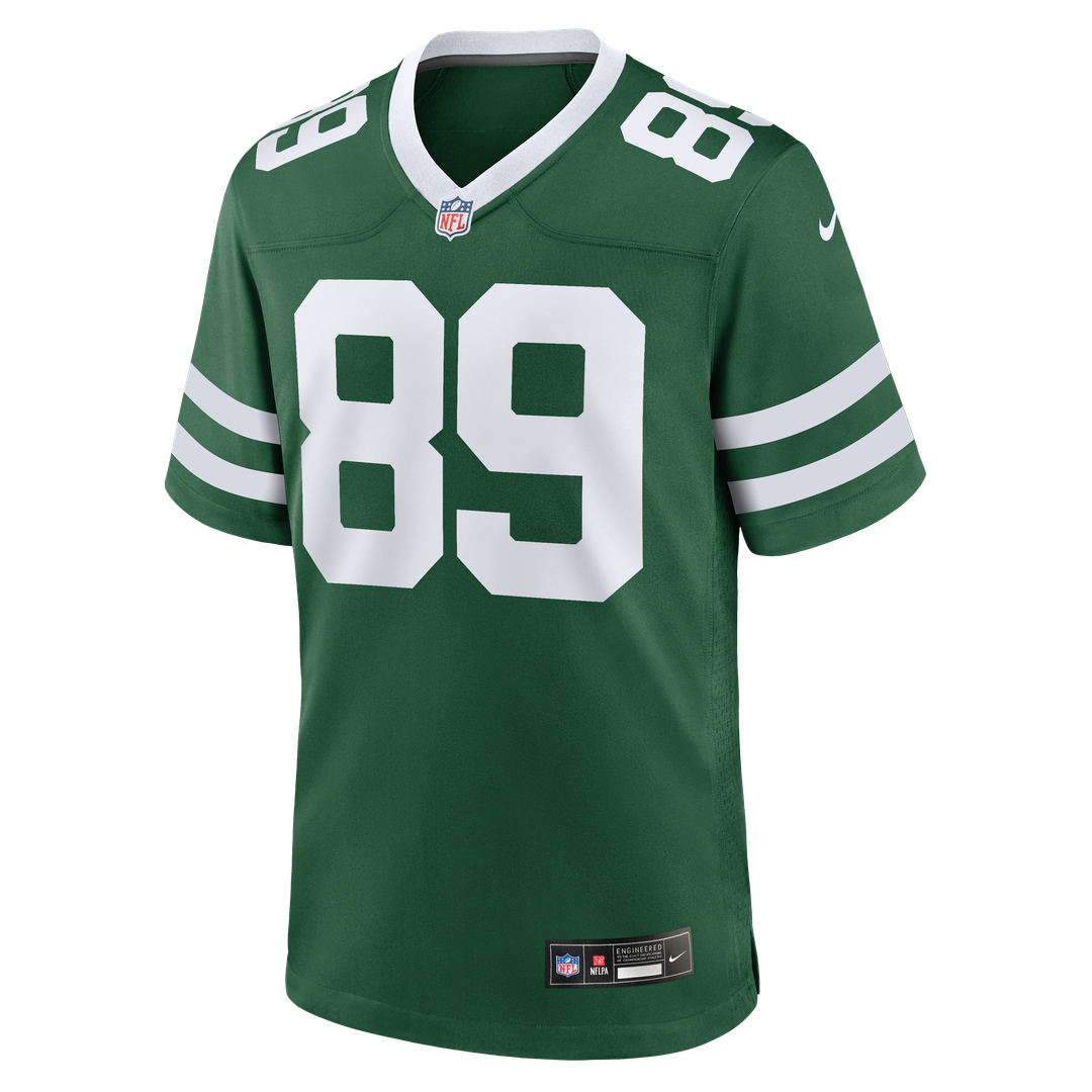 Jeremy Ruckert New York Jets Nike Legacy Green Team Game Jersey