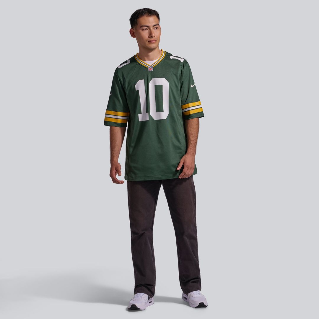 Jordan Love Green Bay Packers Nike Green Player Game Jersey