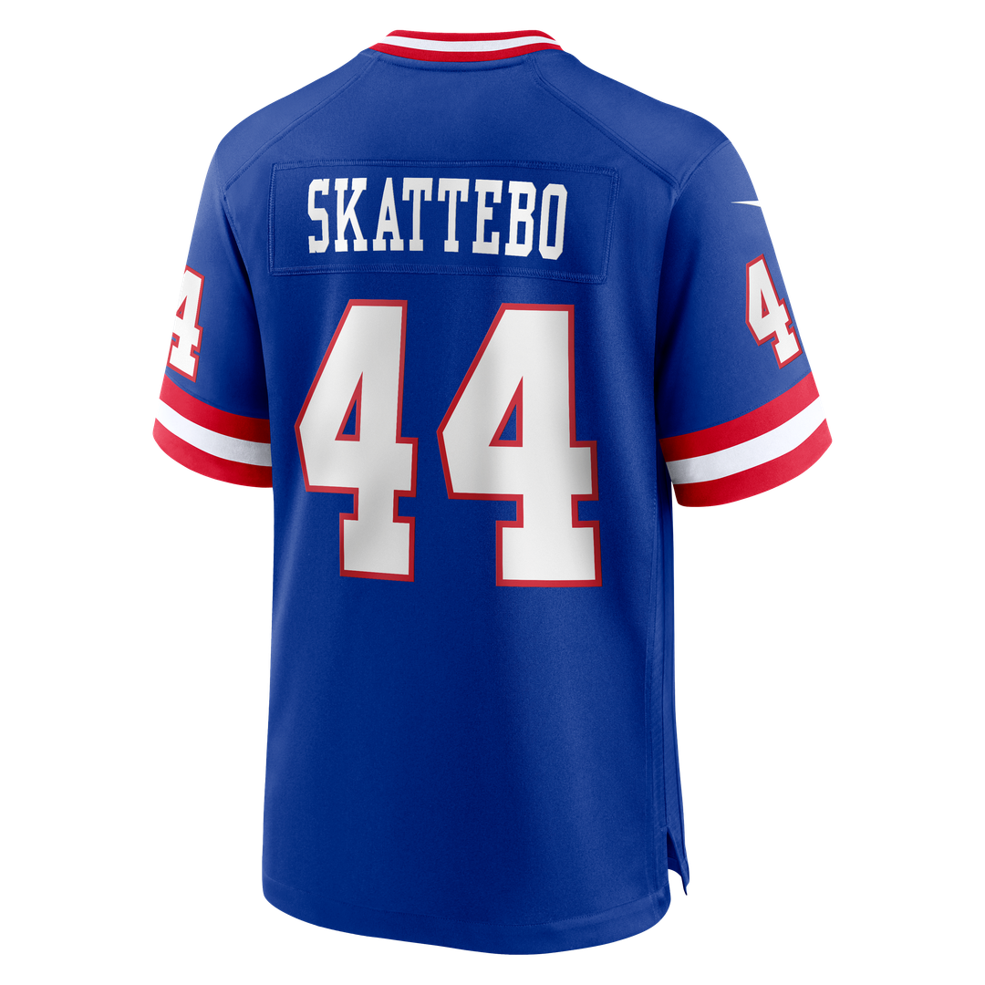 Cam Skattebo New York Giants Nike Royal Alternate 2 Legacy Game Jersey