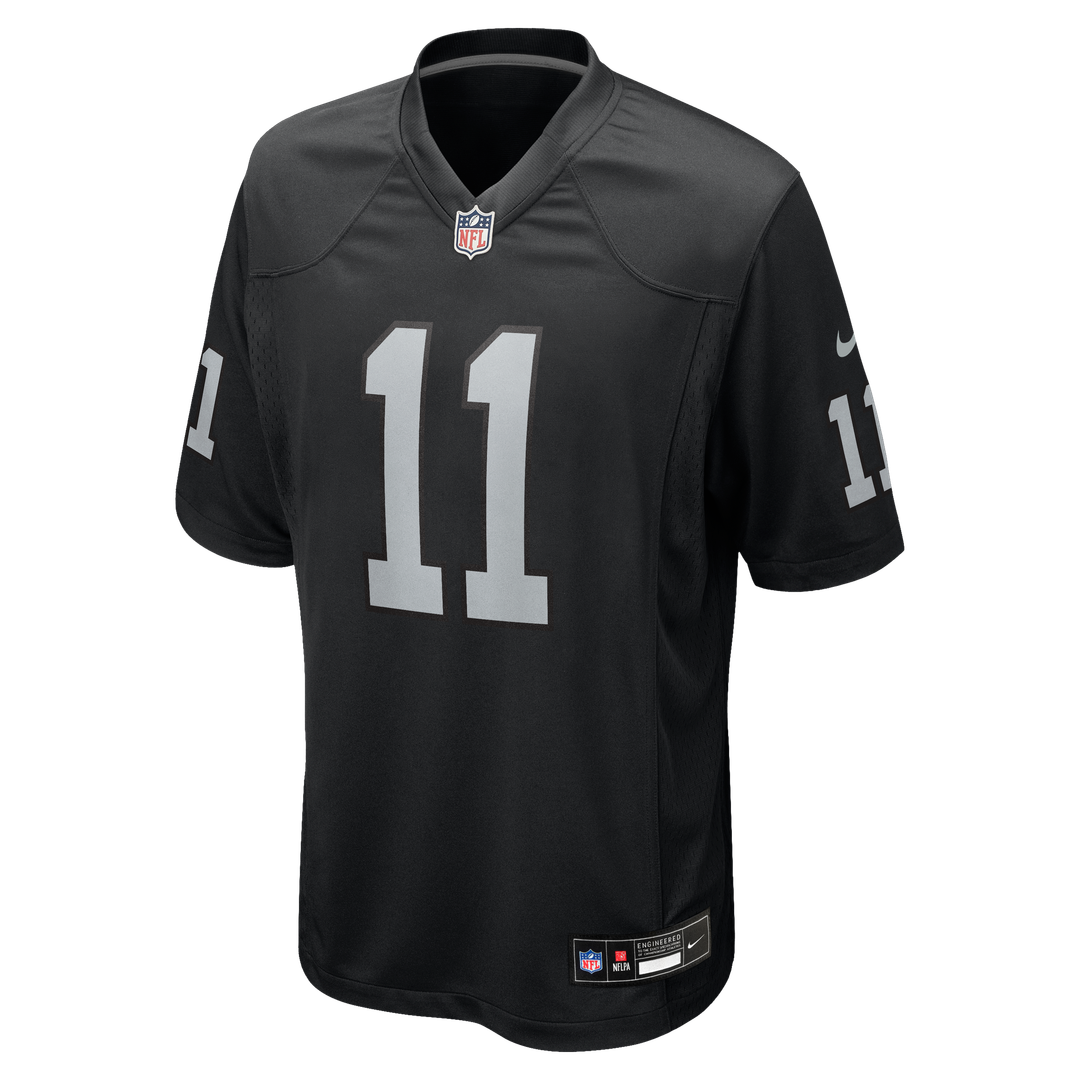 Jeremy Chinn Las Vegas Raiders Nike Black Team Game Jersey