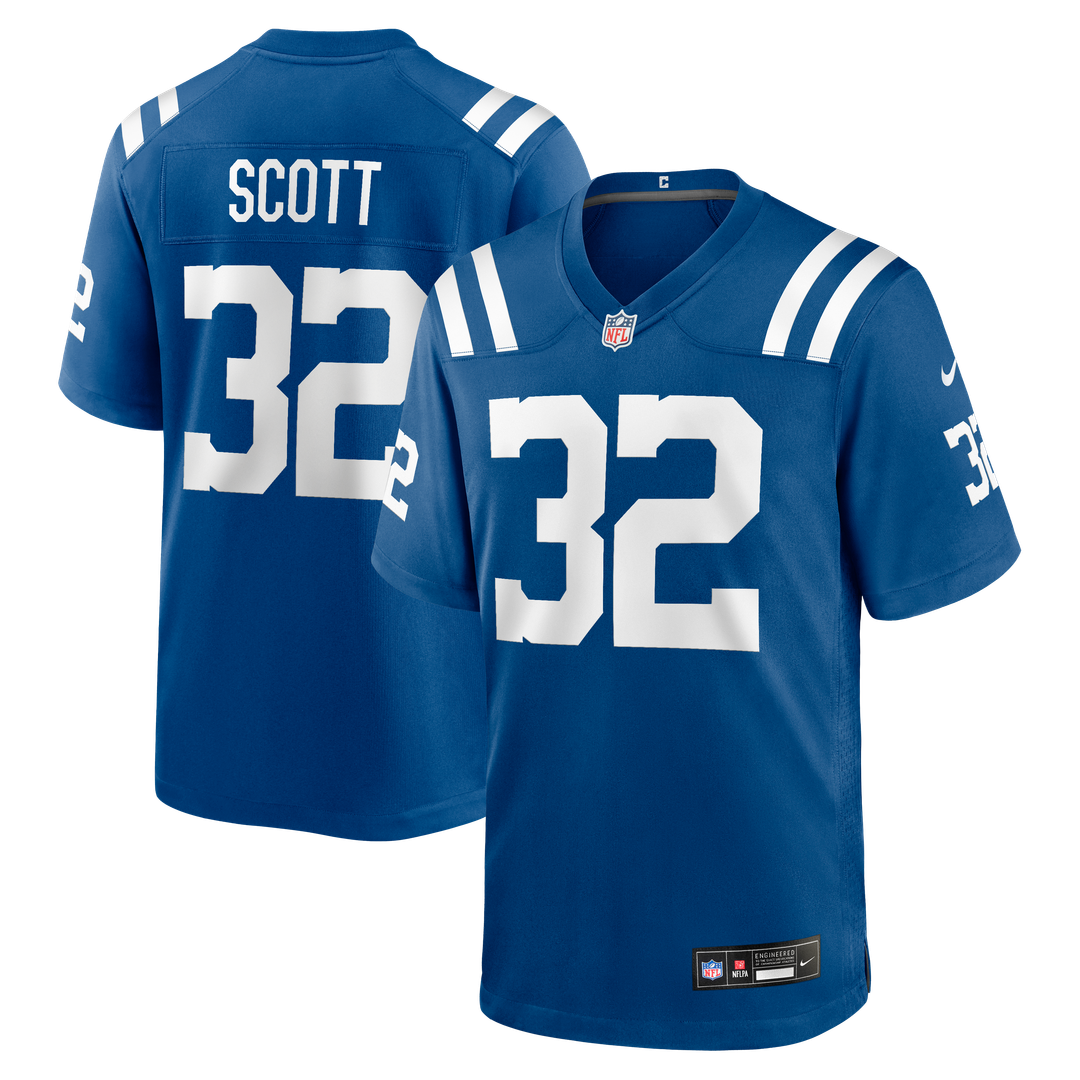 Daniel Scott Indianapolis Colts Nike Royal Team Game Jersey