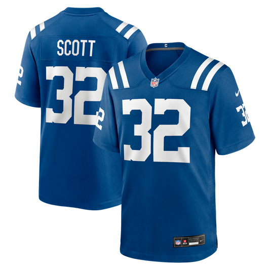 Daniel Scott Indianapolis Colts Nike Royal Team Game Jersey