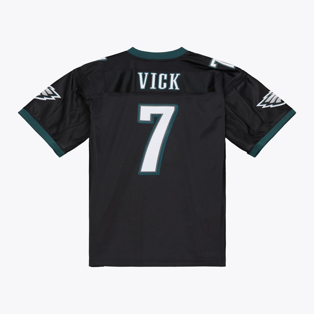 Michael Vick Philadelphia Eagles Mitchell & Ness Black 2012 Authentic Throwback Jersey