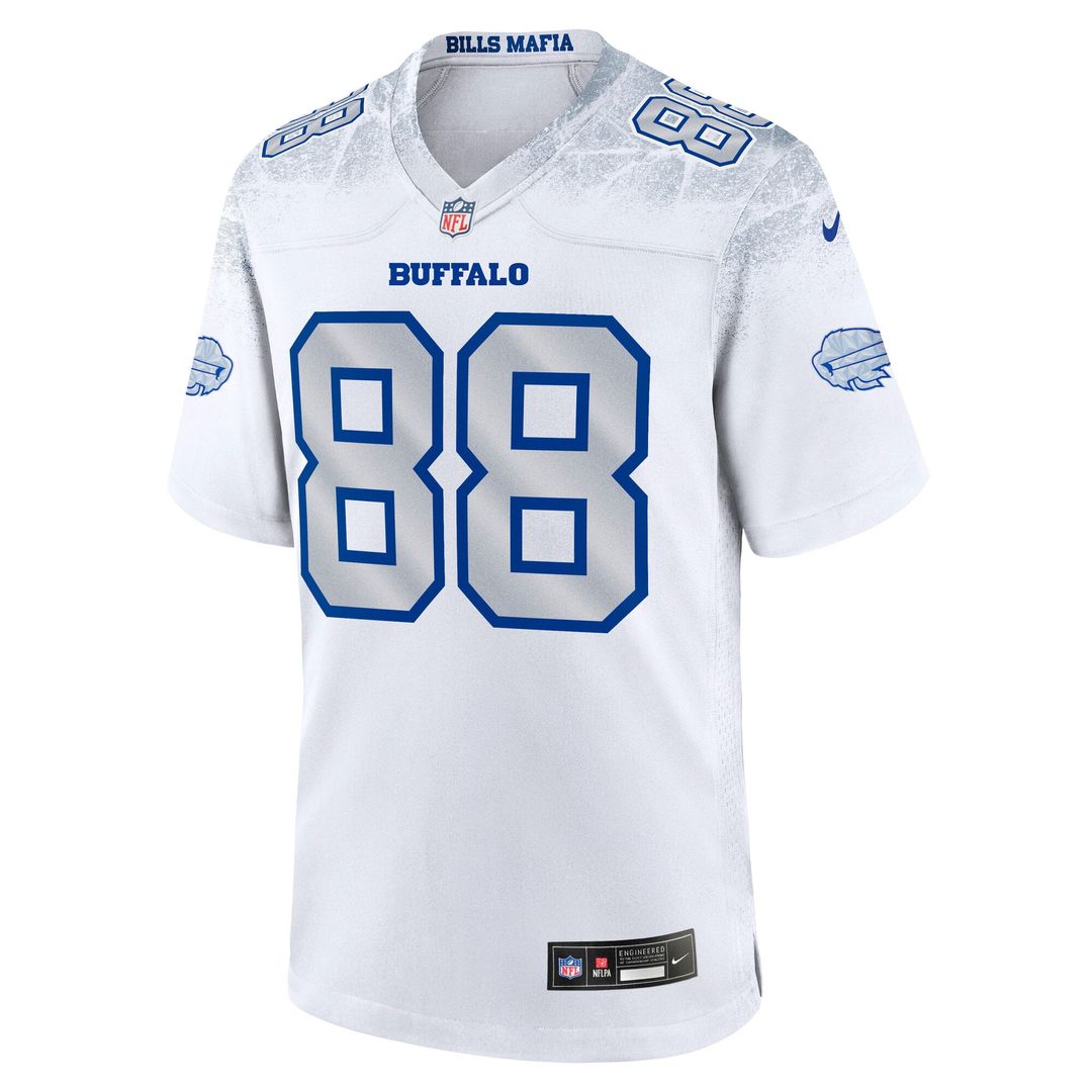 Dawson Knox Buffalo Bills Nike White Rivalries Collection Game Jersey