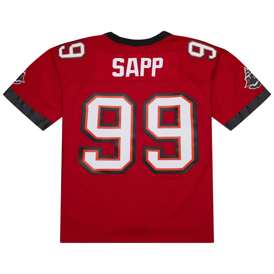 Warren Sapp Tampa Bay Buccaneers Mitchell & Ness Orange 1995 Legacy Replica Jersey