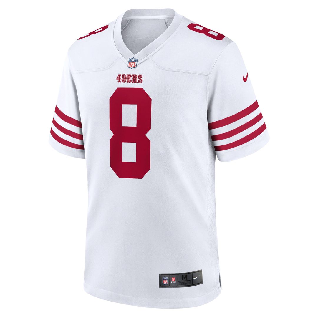 Steve Young San Francisco 49ers Nike White Retired Player Game Jersey