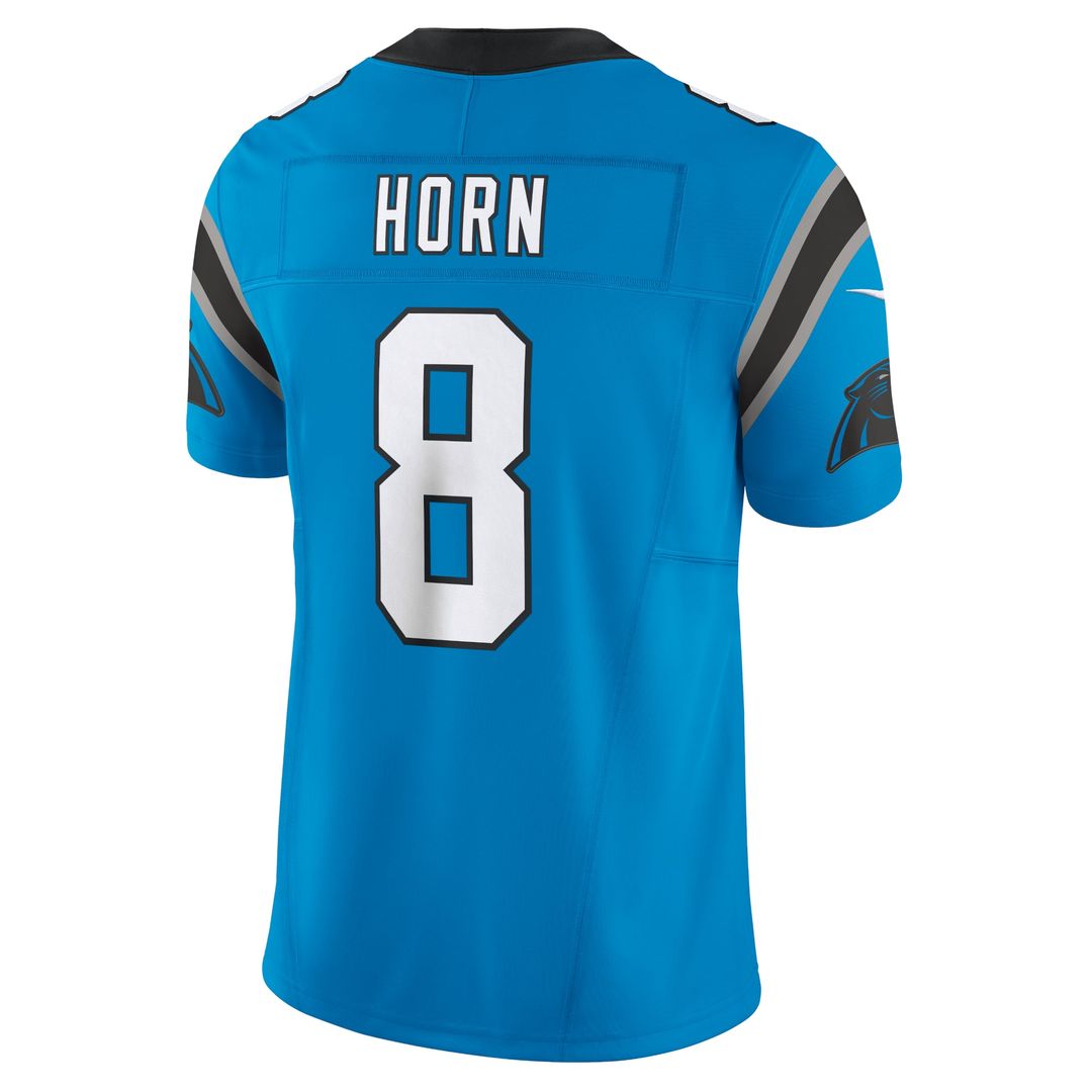 Jaycee Horn Carolina Panthers Nike Blue Vapor F.U.S.E. Limited Jersey
