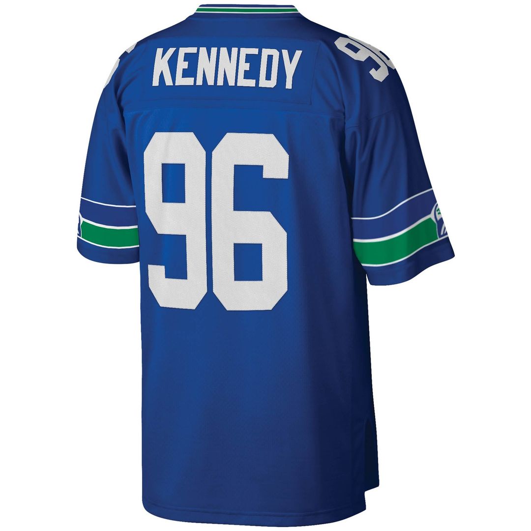 Cortez Kennedy Seattle Seahawks Mitchell & Ness Royal Legacy Replica Jersey