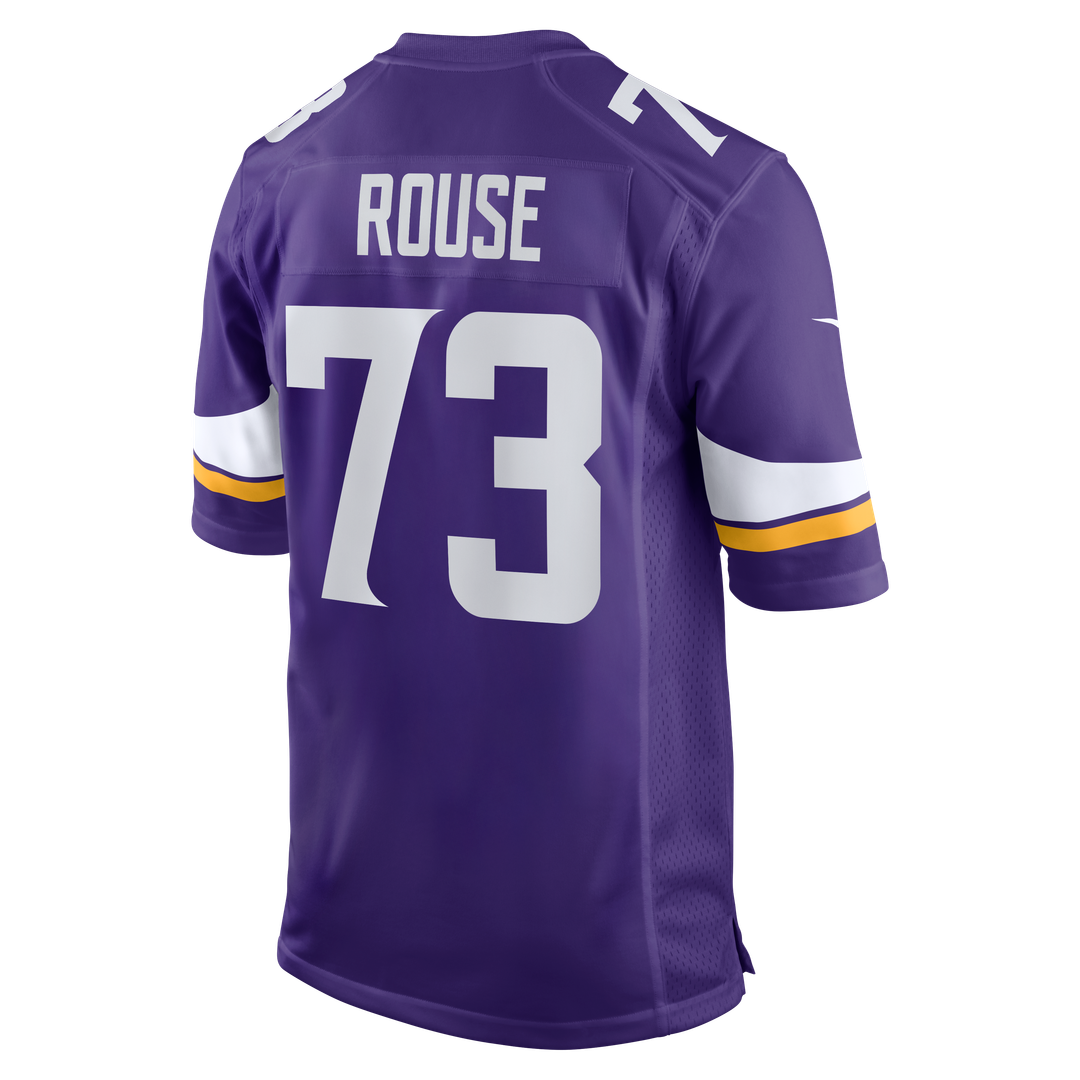 Walter Rouse Minnesota Vikings Nike Purple Team Game Jersey