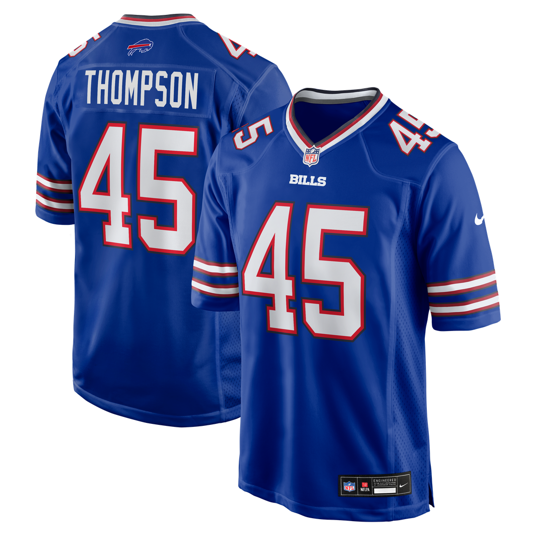Shaq Thompson Buffalo Bills Nike Royal Team Game Jersey
