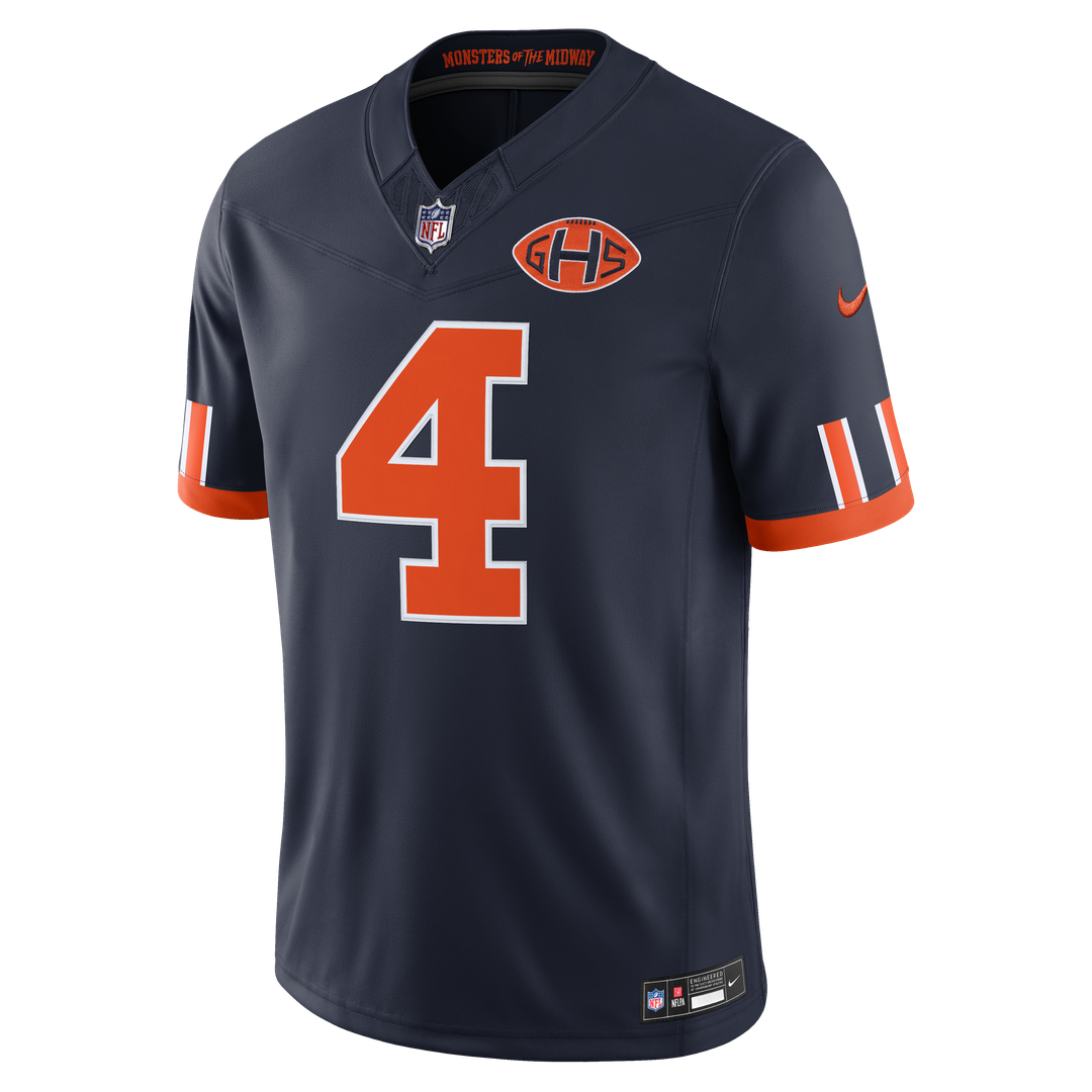 D'Andre Swift Chicago Bears Nike Navy 2026 Rivalries Collection Game Jersey