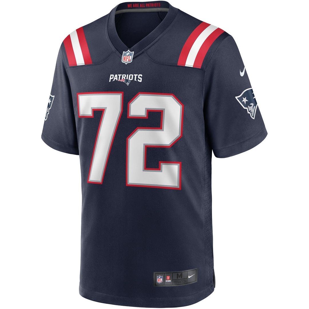 Matt Light New England Patriots Nike Navy Game Retired Player Jersey
