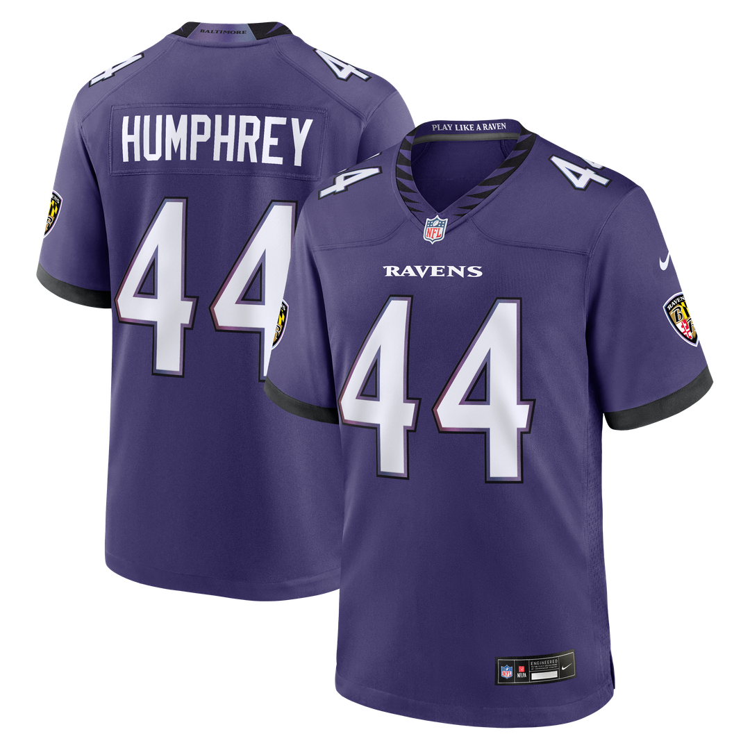 Marlon Humphrey Baltimore Ravens Nike Black Alternate Game Jersey