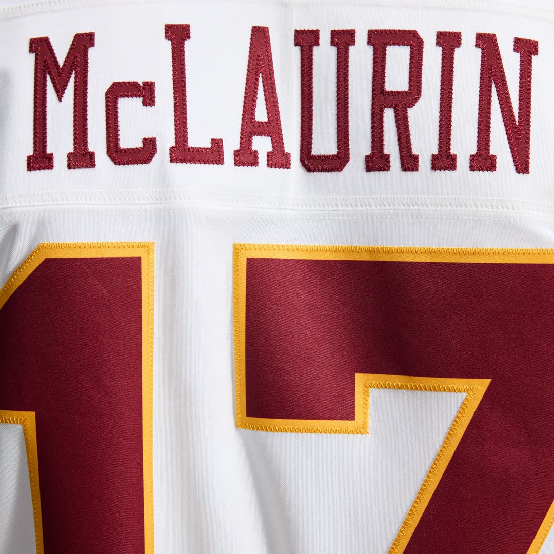 Terry McLaurin Washington Commanders Nike White Vapor F.U.S.E. Stitched Limited Jersey