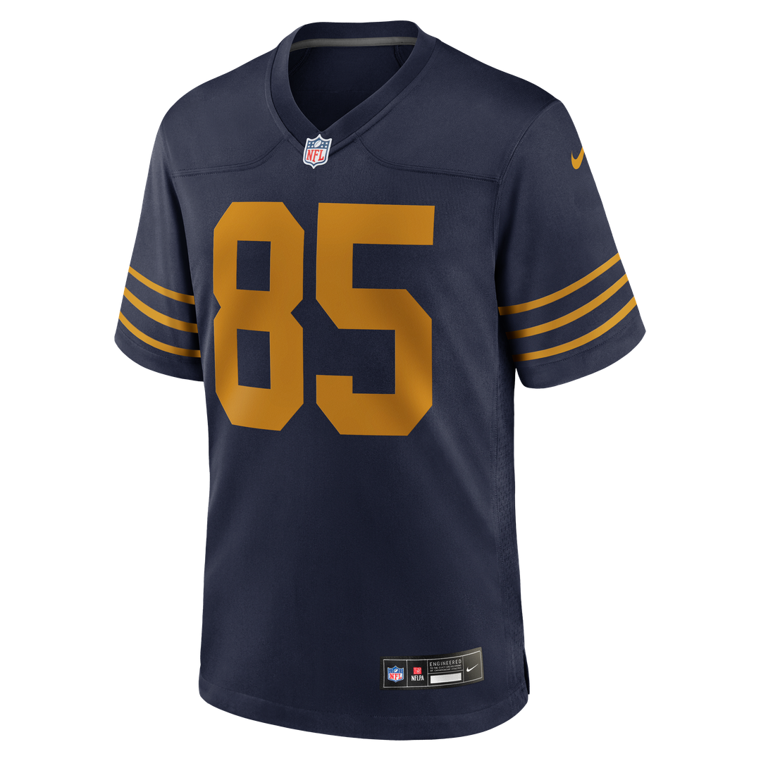 Tucker Kraft Green Bay Packers Nike Navy Alternate Game Jersey