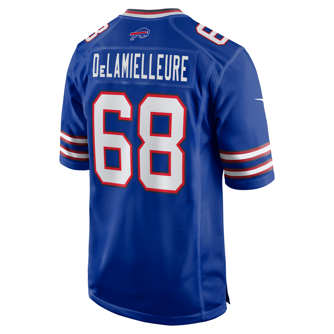 Joe DeLamielleure Buffalo Bills Nike Royal Game Retired Player Jersey