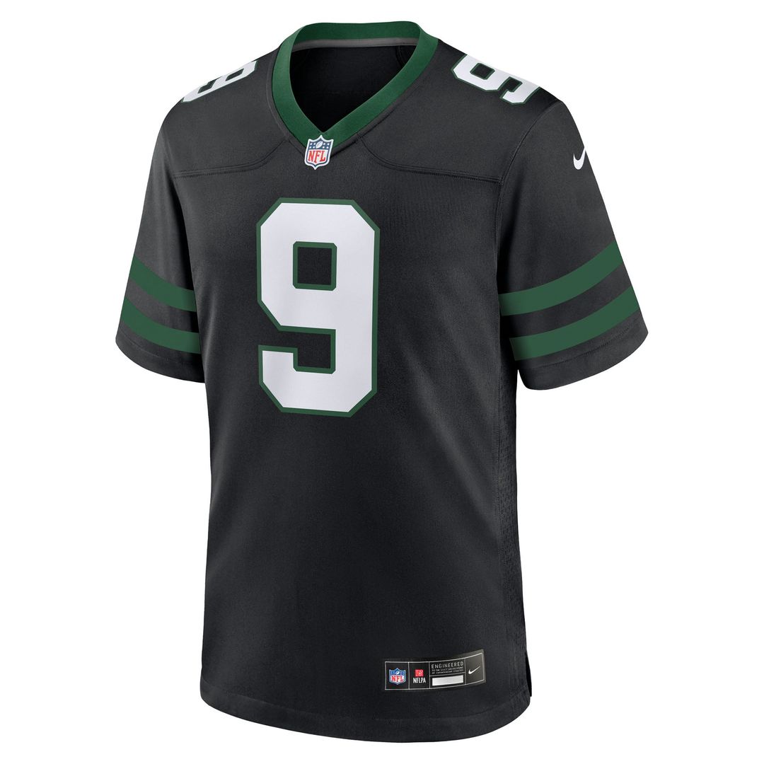 Will McDonald IV New York Jets Nike Legacy Black Alternate Game Jersey