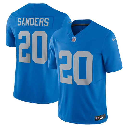 Barry Sanders Detroit Lions Nike Blue Vapor F.U.S.E. Alternate Limited Jersey