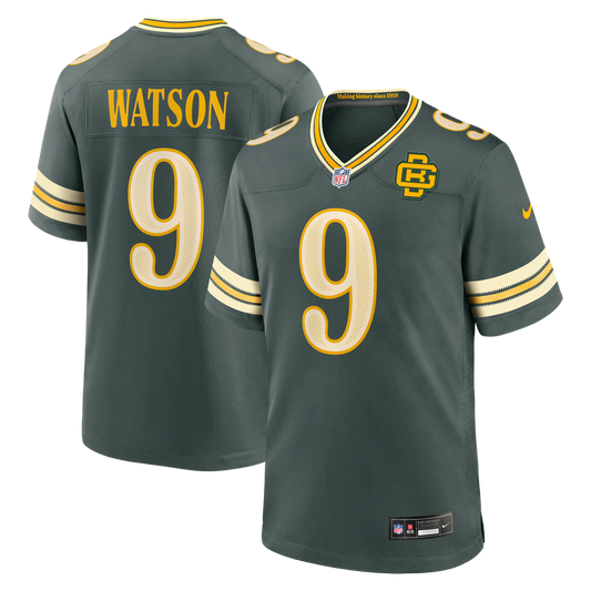 Christian Watson Green Bay Packers Nike Green 2026 Rivalries Collection Game Jersey