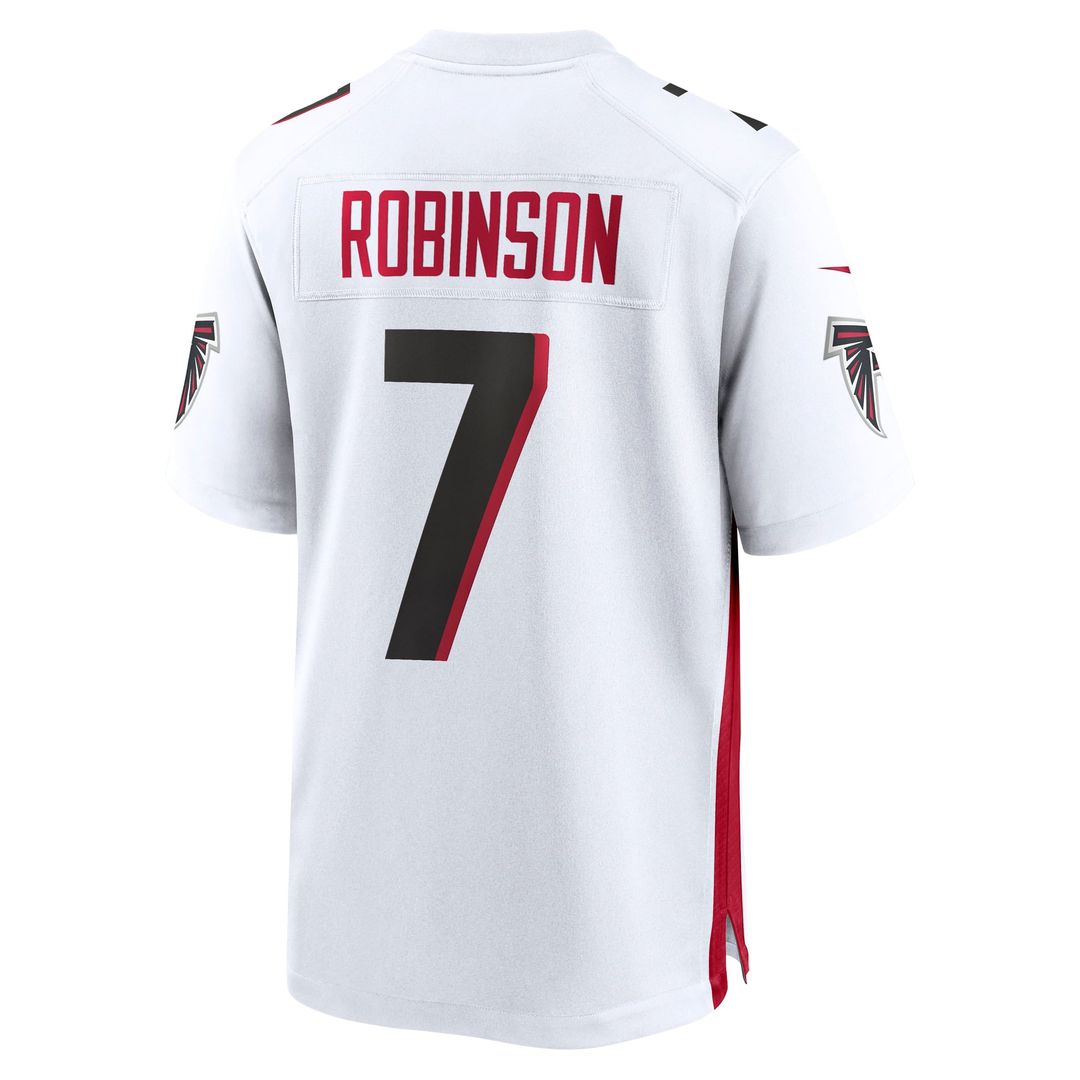Bijan Robinson Atlanta Falcons Nike Black Game Jersey