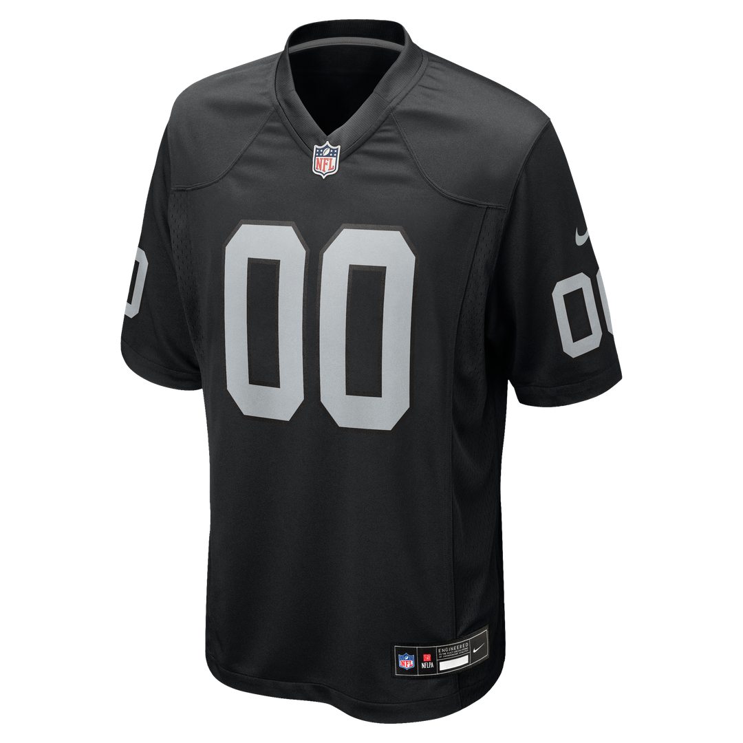 Jim Otto Las Vegas Raiders Nike Black Game Retired Player Jersey