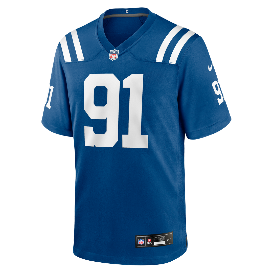 JT Tuimoloau Indianapolis Colts Nike Royal Team Game Jersey