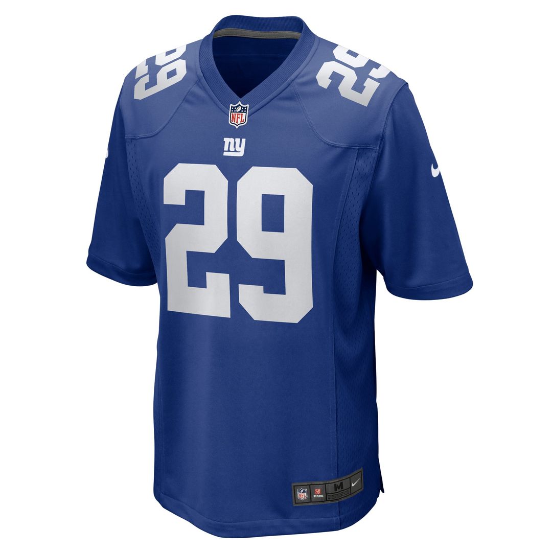 Tyrone Tracy Jr. New York Giants Nike Royal Team Game Jersey