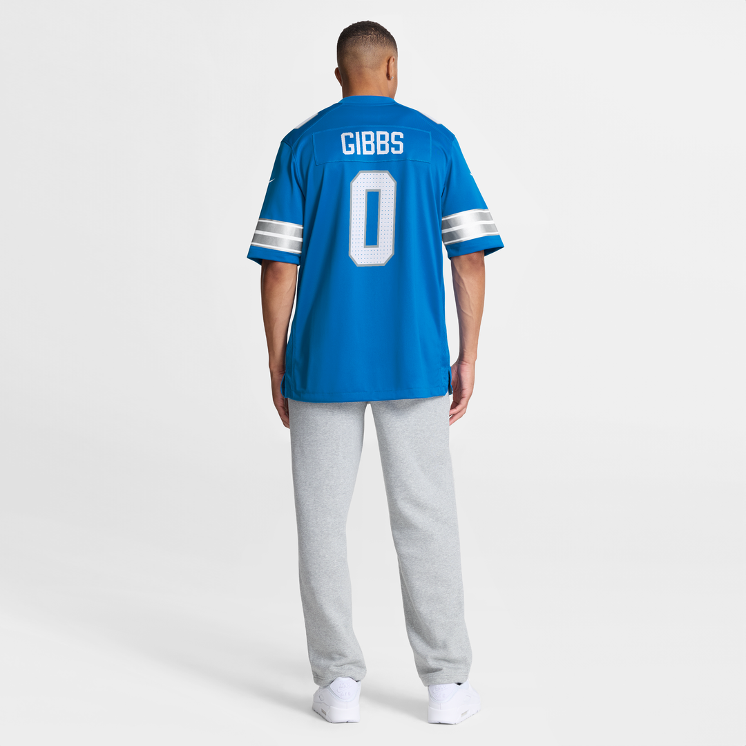 Jahmyr Gibbs Detroit Lions Nike Black 2nd Alternate Game Player Jersey