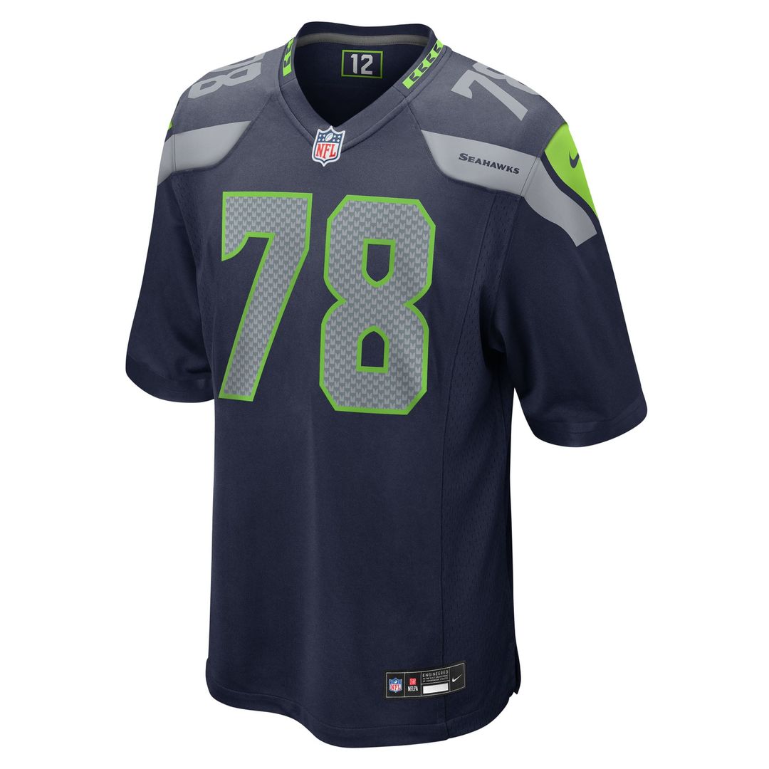 Mason Richman Seattle Seahawks Nike College Navy Team Game Jersey