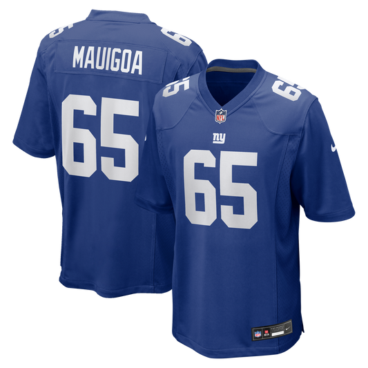 Francis Mauigoa New York Giants Nike Royal Team Game Jersey