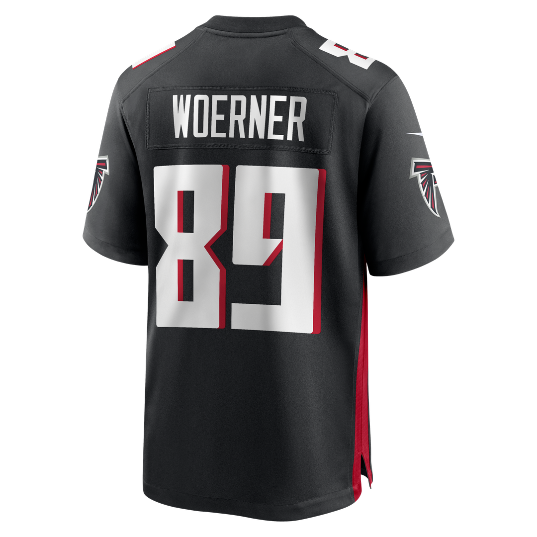 Charlie Woerner Atlanta Falcons Nike Black Game Jersey