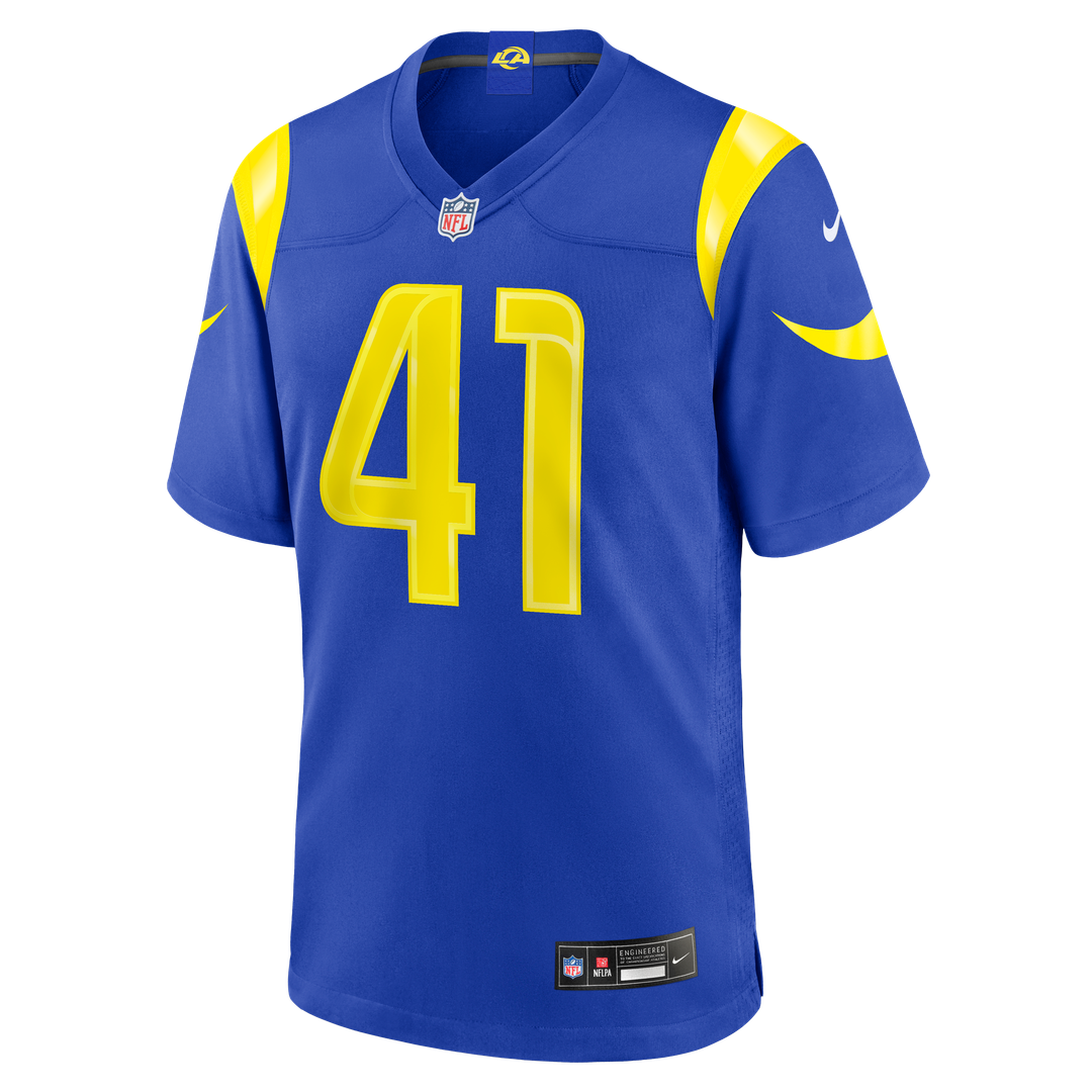 Zech McPhearson Los Angeles Rams Nike Royal Team Game Jersey
