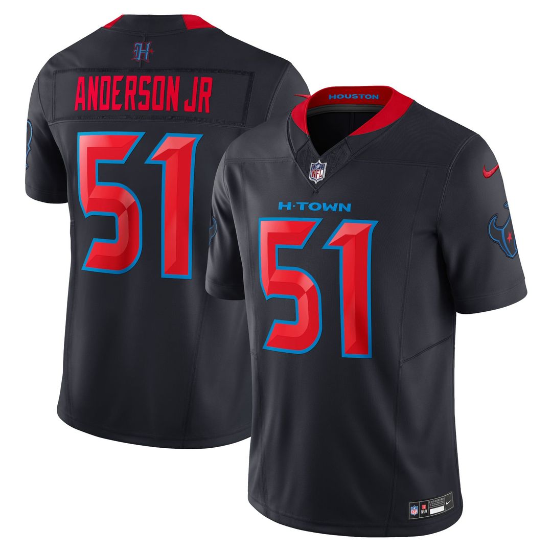 Will Anderson Jr. Houston Texans Nike Navy 2nd Alternate Vapor F.U.S.E. Limited Jersey