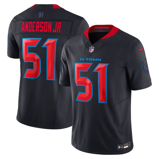 Will Anderson Jr. Houston Texans Nike Navy 2nd Alternate Vapor F.U.S.E. Limited Jersey