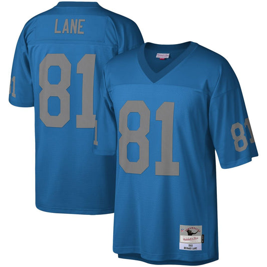 Richard Lane Detroit Lions Mitchell & Ness Blue Legacy Replica Jersey
