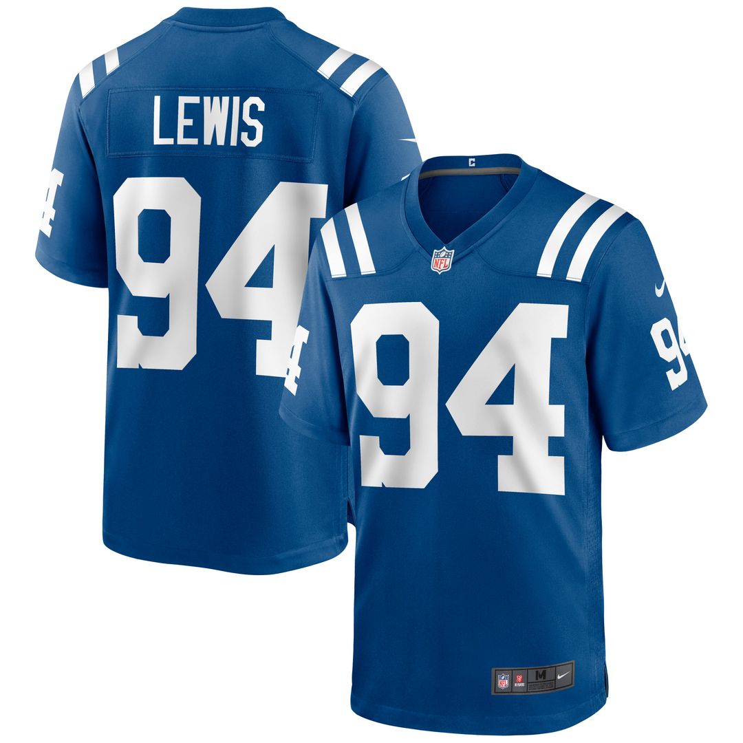 Tyquan Lewis Indianapolis Colts Nike Royal Game Jersey