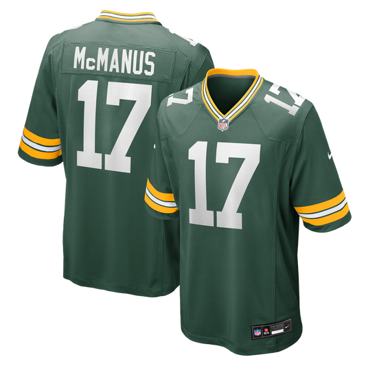 Brandon McManus Green Bay Packers Nike Green Team Game Jersey