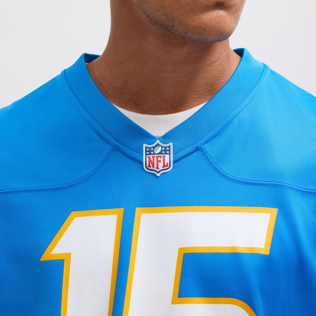 Ladd McConkey Los Angeles Chargers Nike Powder Blue Player Game Jersey