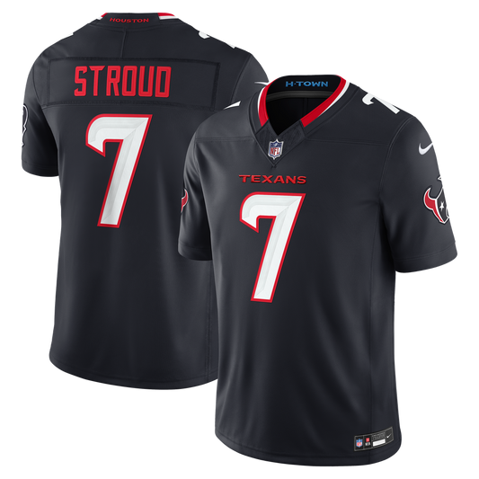 C.J. Stroud Houston Texans Nike Navy Team Vapor F.U.S.E. Stitched Limited Jersey