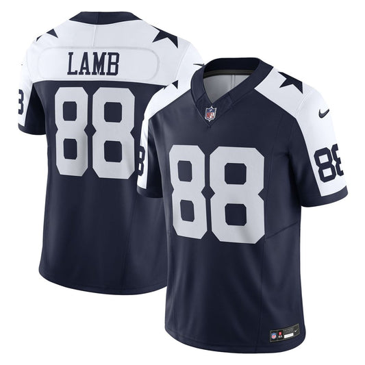 CeeDee Lamb Dallas Cowboys Nike Navy Vapor F.U.S.E. Limited Jersey