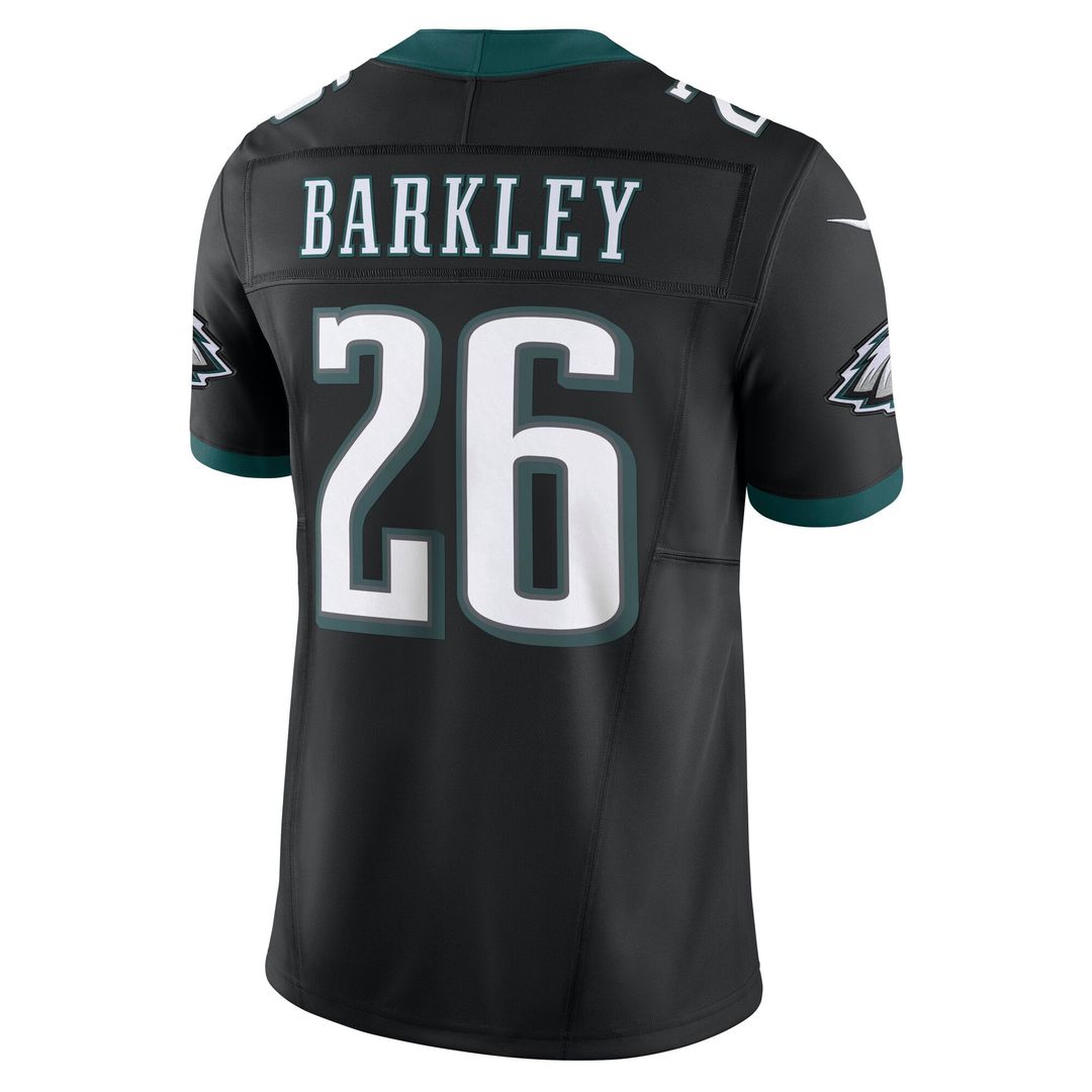 Saquon Barkley Philadelphia Eagles Nike Midnight Green Vapor F.U.S.E. Limited Jersey