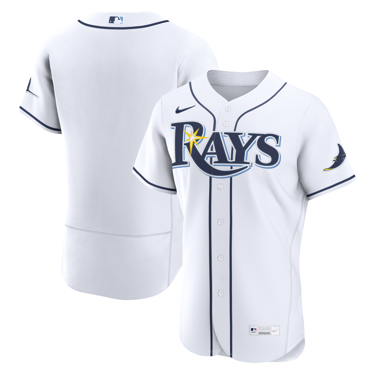 Tampa Bay Rays Nike Light Blue Alternate Authentic Jersey