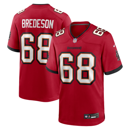 Ben Bredeson Tampa Bay Buccaneers Nike Red Game Jersey