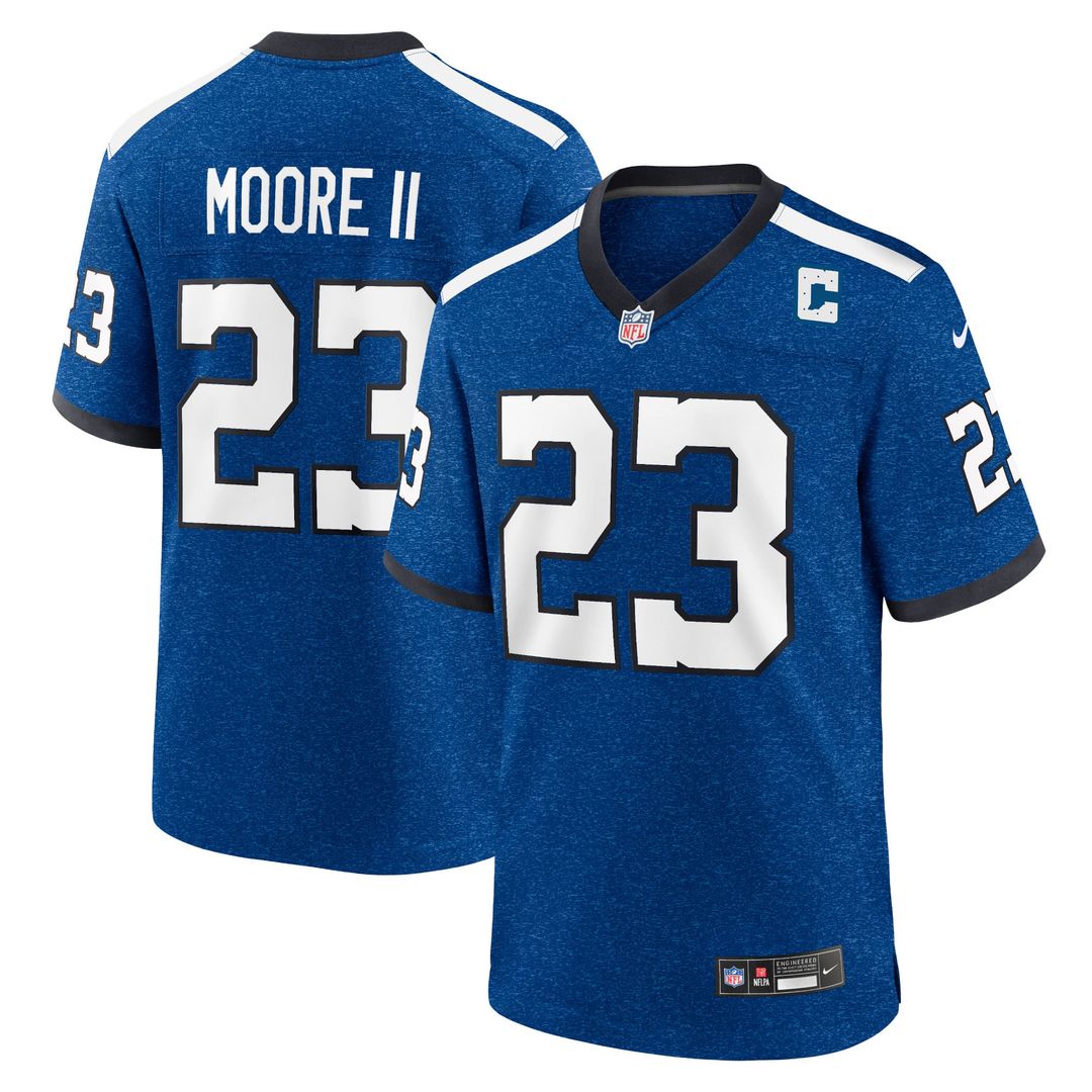 Kenny Moore II Indianapolis Colts Nike Royal Indiana Nights Alternate Game Jersey