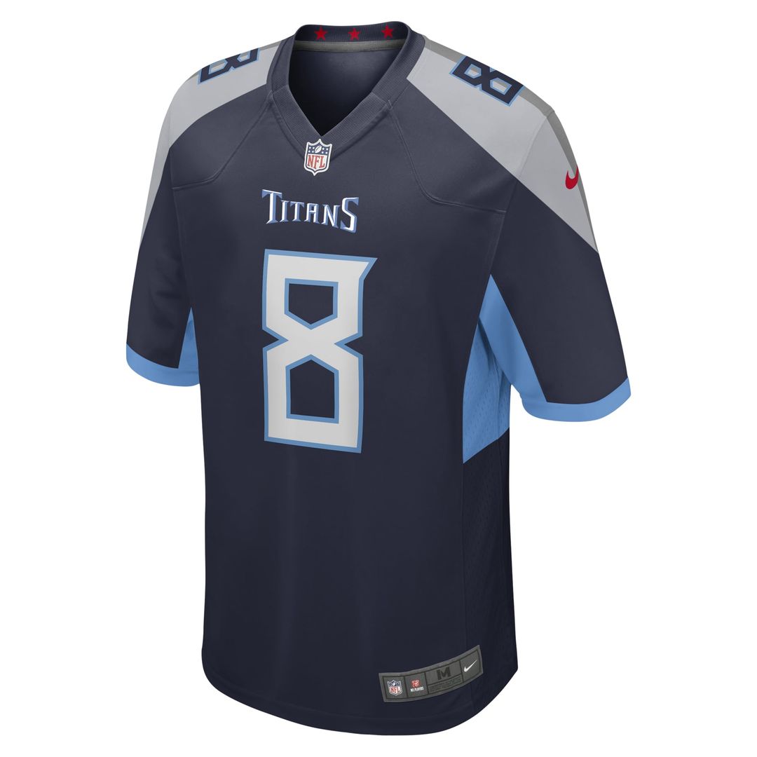 Will Levis Tennessee Titans Nike Navy Game Jersey