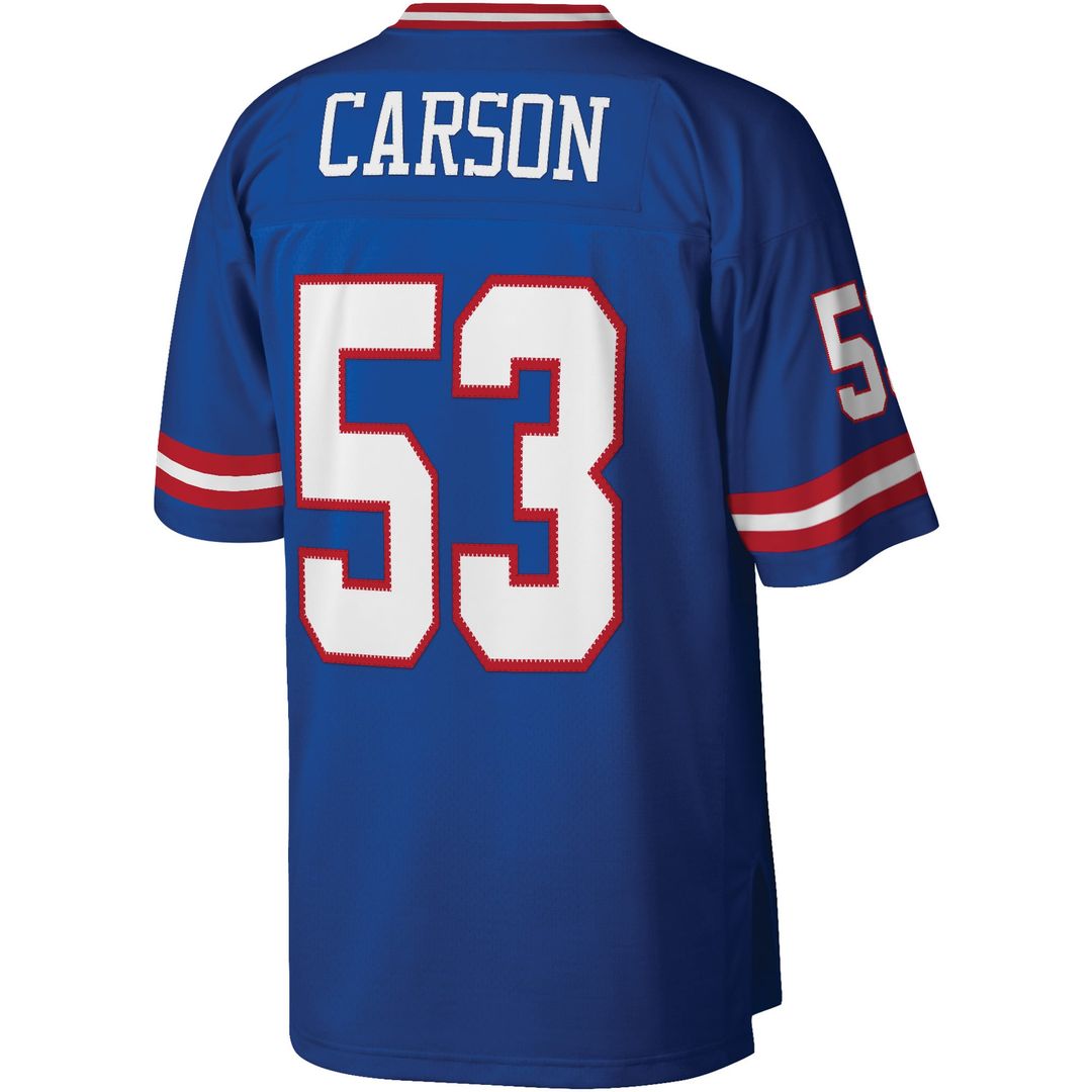 Harry Carson New York Giants Mitchell & Ness Royal Legacy Replica Jersey