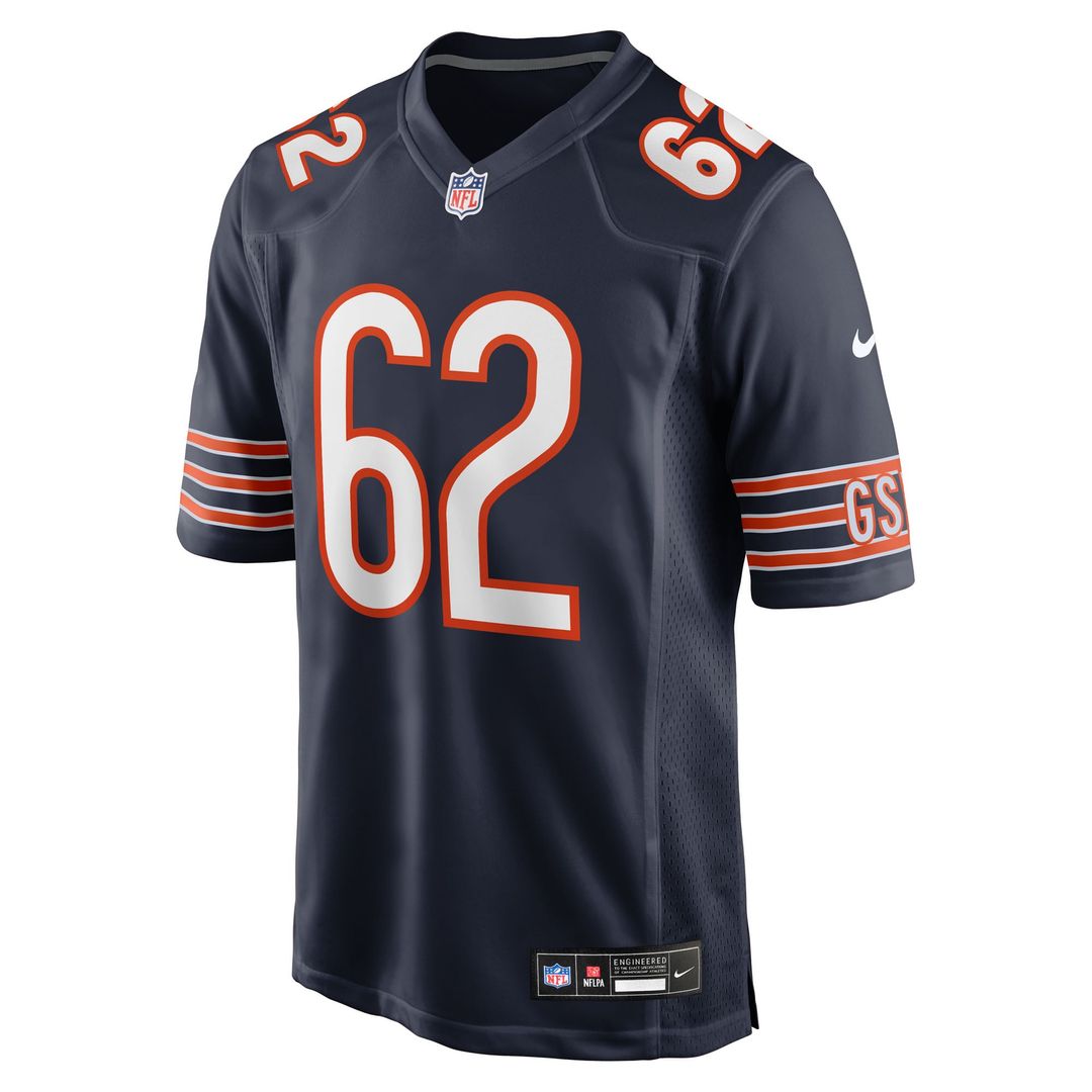 Joe Thuney Chicago Bears Nike Navy Team Game Jersey
