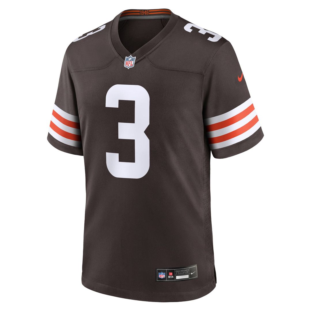 Jerry Jeudy Cleveland Browns Nike Brown Game Jersey