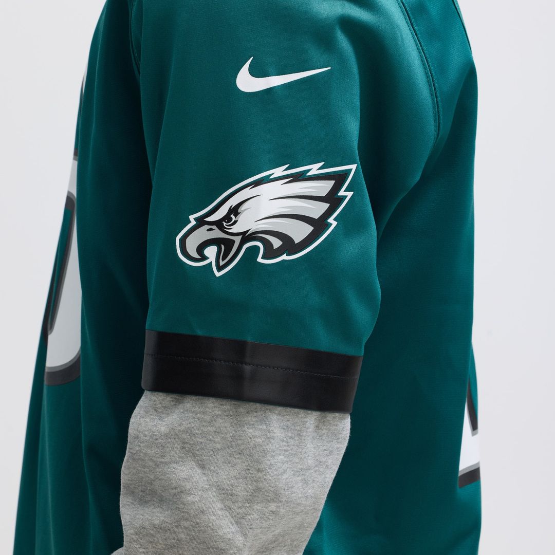 Saquon Barkley Philadelphia Eagles Nike Midnight Green Game Player Jersey